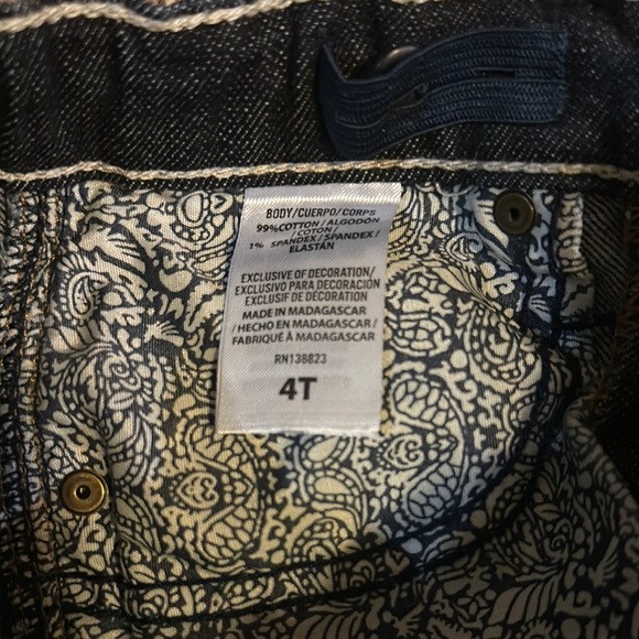 Kids cowboy Denim Jeans - Picture 3 of 3